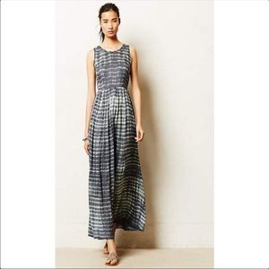 Anthropologie Neuw Shibori Maxi Dress XS